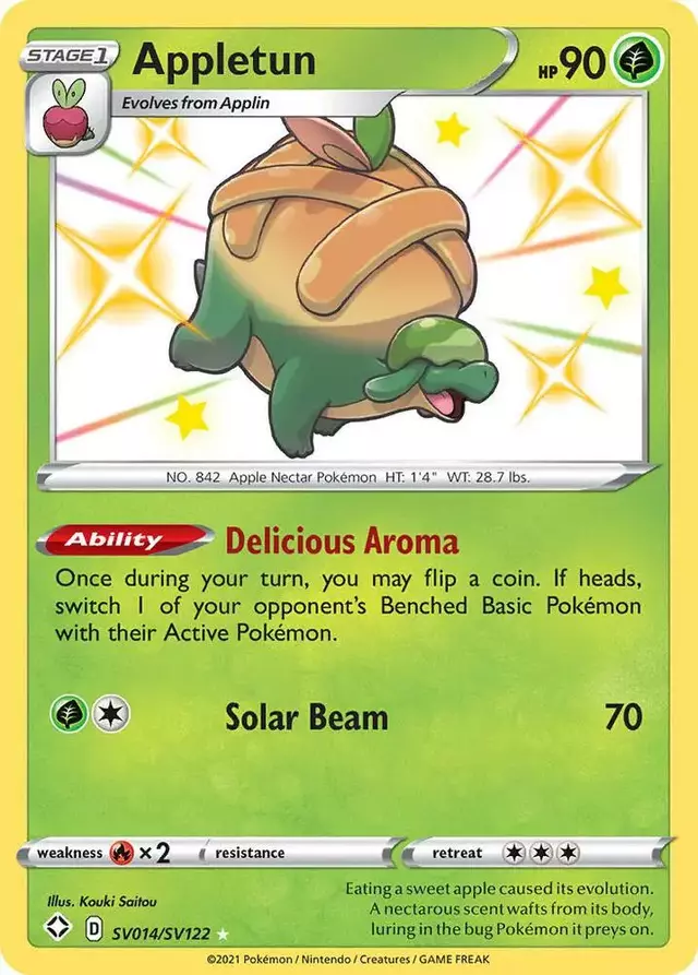 Appletun - Pokemon Shining Fates #SV014