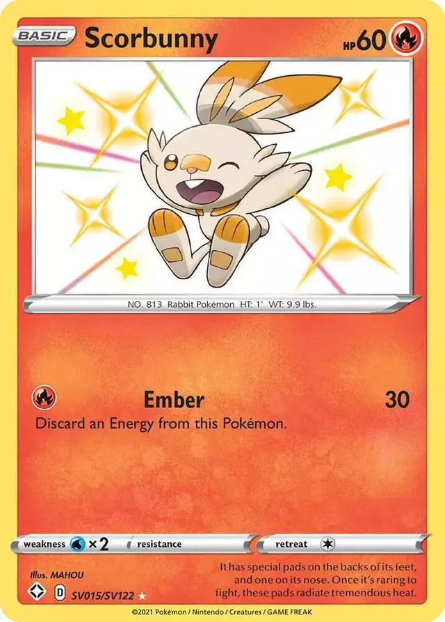 Scorbunny - Pokemon Shining Fates #SV015
