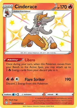 Cinderace - Pokemon Shining Fates