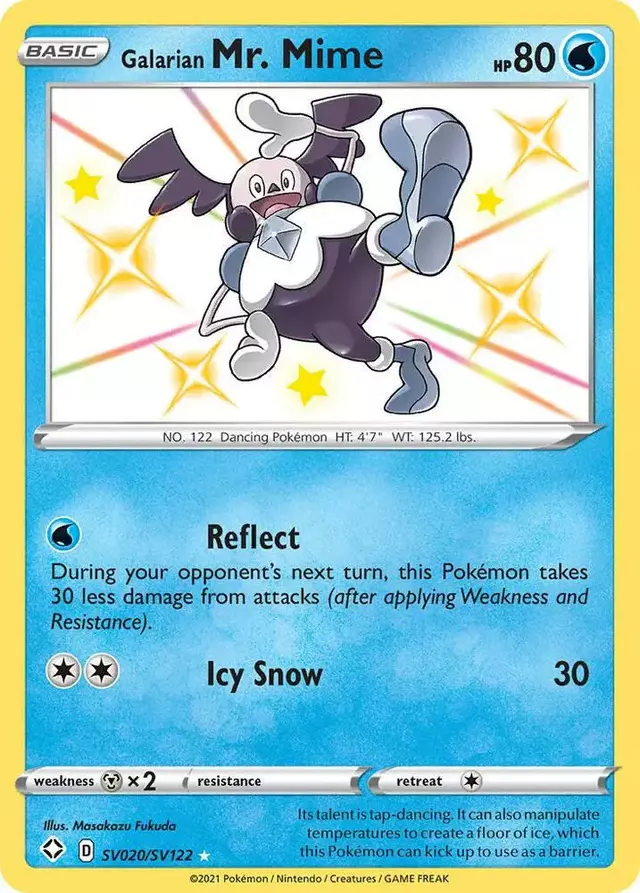Galarian Mr. Mime - Pokemon Shining Fates #SV020