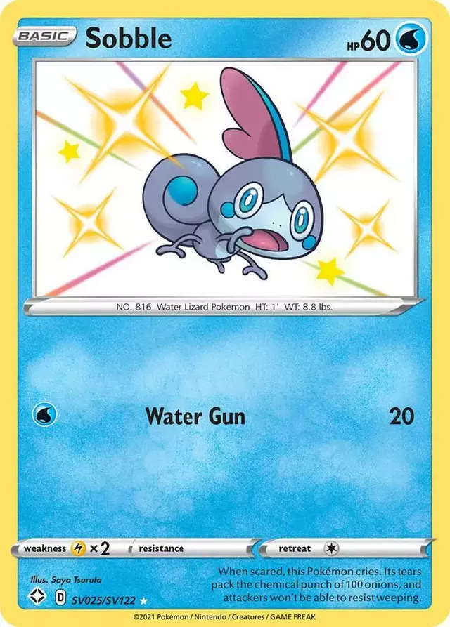 Sobble - Pokemon Shining Fates #SV025