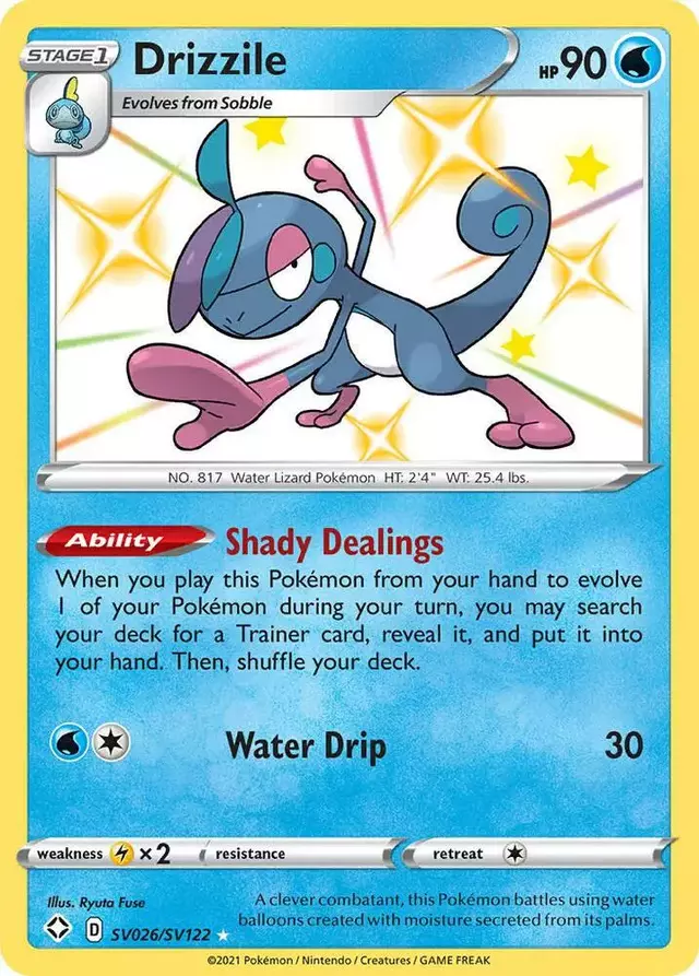 Drizzile - Pokemon Shining Fates #SV026
