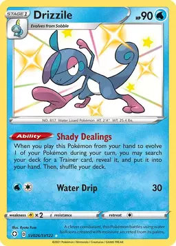 Drizzile - Pokemon Shining Fates