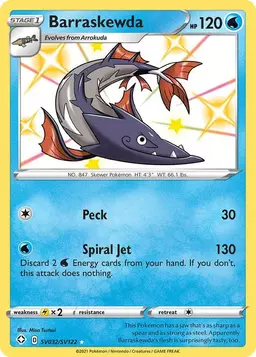Barraskewda - Pokemon Shining Fates