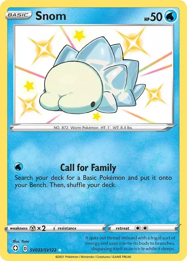 Snom - Pokemon Shining Fates #SV033