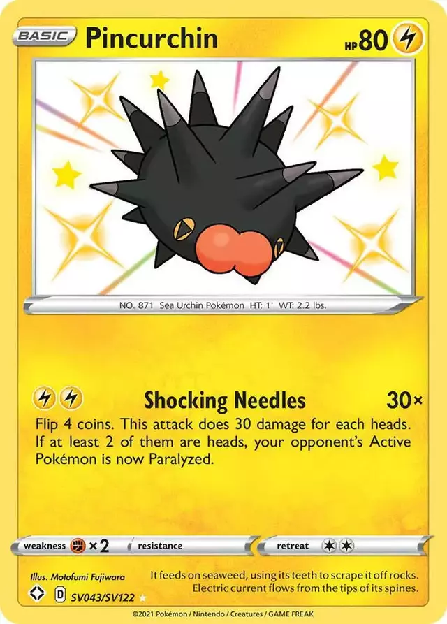 Pincurchin - Pokemon Shining Fates #SV043