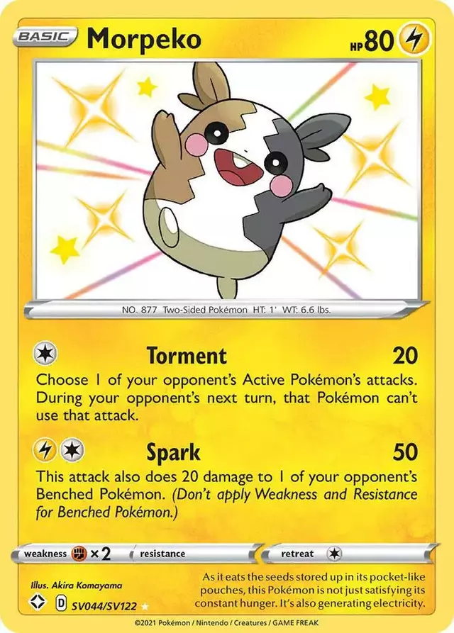 Morpeko - Pokemon Shining Fates #SV044