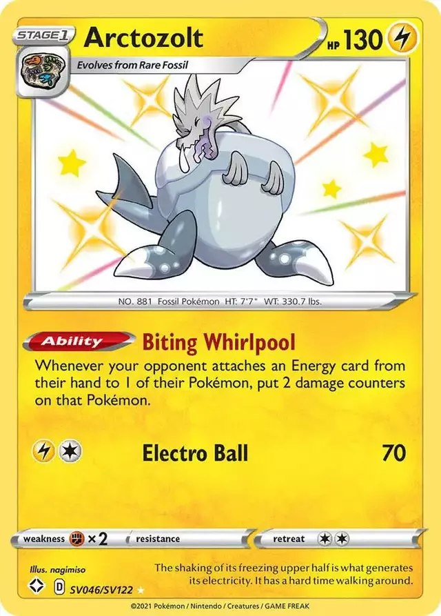 Arctozolt - Pokemon Shining Fates #SV046