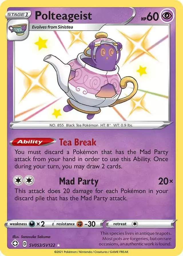 Polteageist - Pokemon Shining Fates #SV053