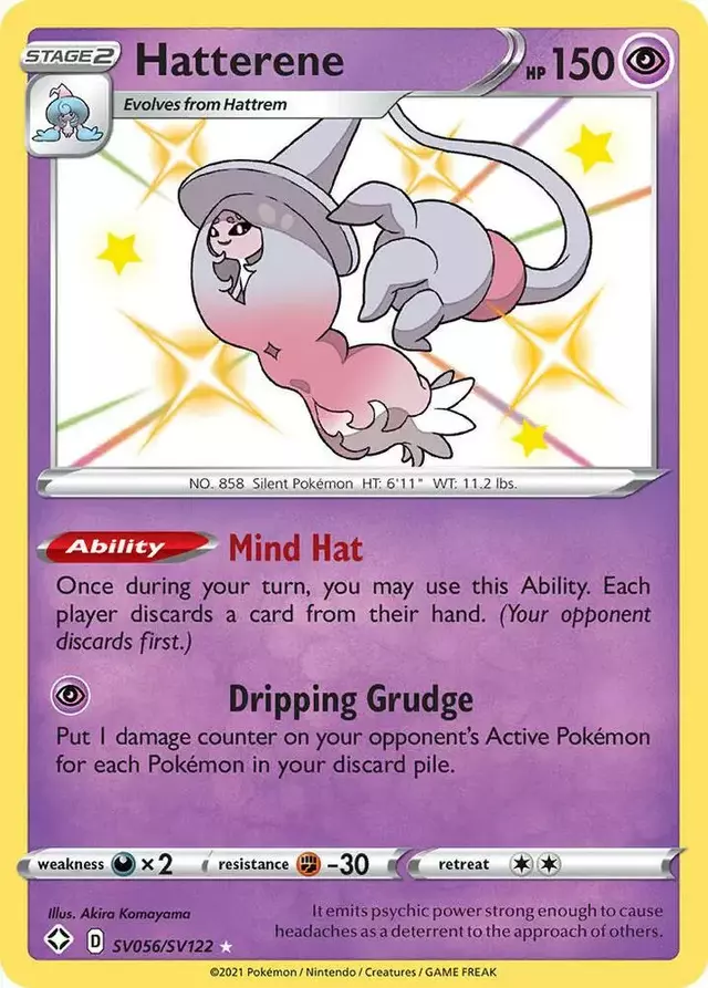 Hatterene - Pokemon Shining Fates #SV056