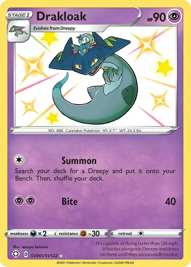 Drakloak - Pokemon Shining Fates #SV061
