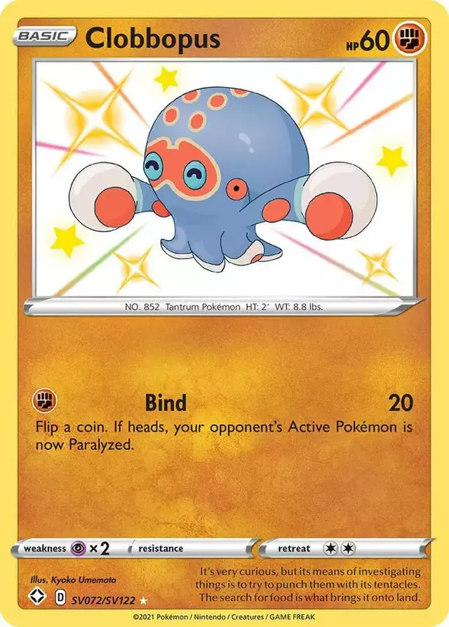 Clobbopus - Pokemon Shining Fates #SV072
