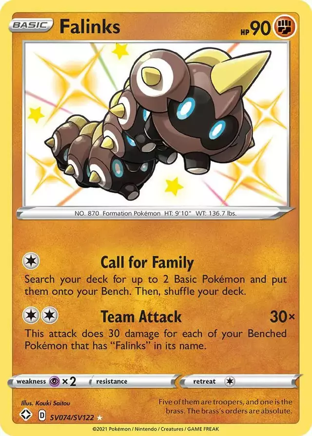 Falinks - Pokemon Shining Fates #SV074