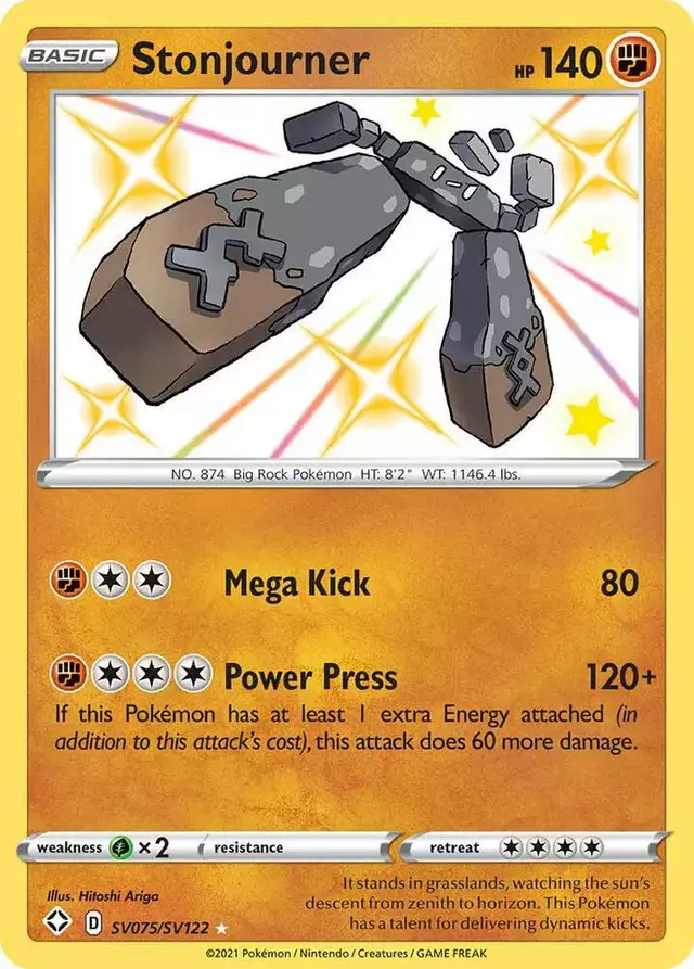 Stonjourner - Pokemon Shining Fates #SV075