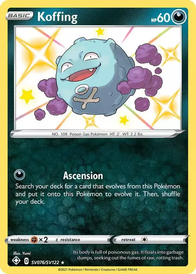 Koffing - Pokemon Shining Fates #SV076