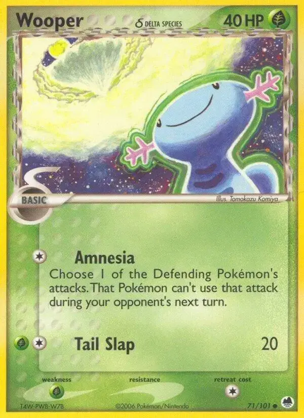 Wooper - Pokemon Dragon Frontiers #71