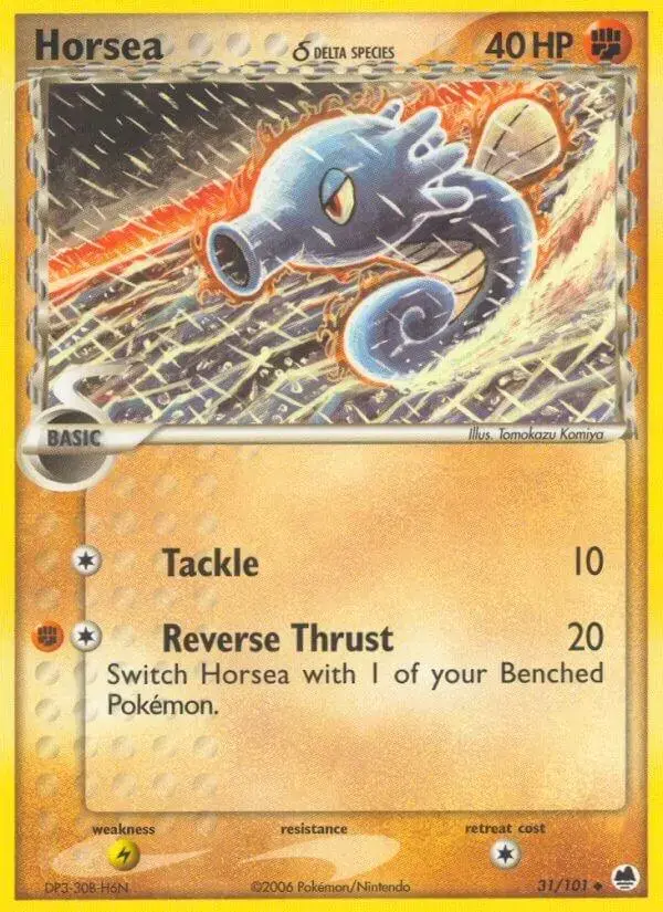 Horsea - Pokemon Dragon Frontiers #31