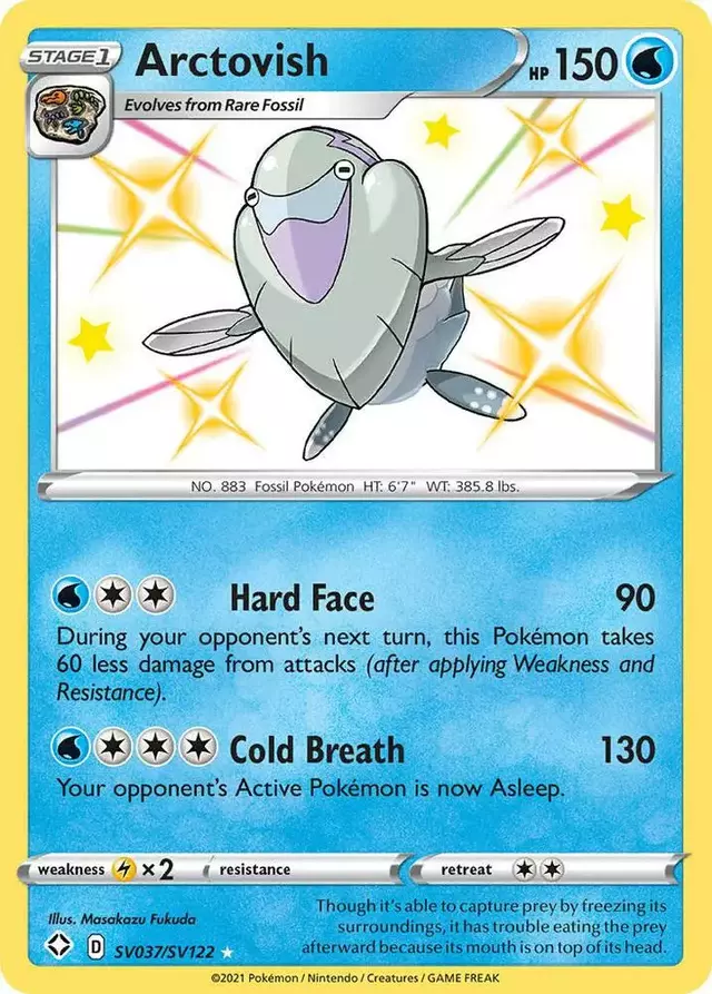 Arctovish - Pokemon Shining Fates #SV037