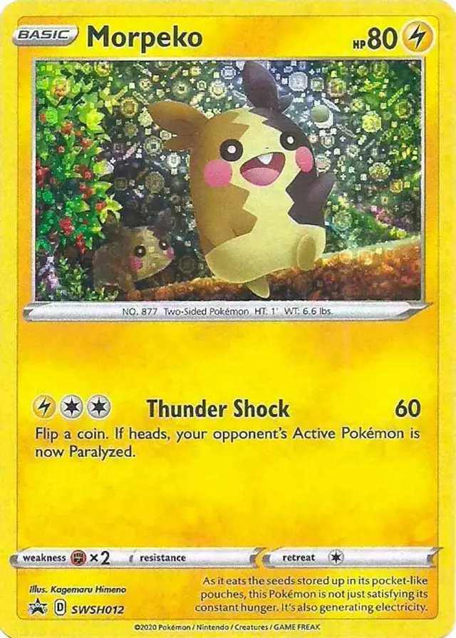 Morpeko - Pokemon Promo #SWSH012