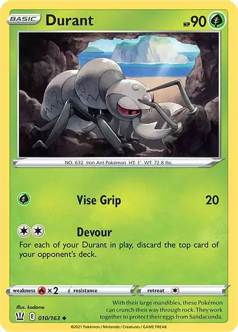 Durant [Reverse Holo] - Pokemon Battle Styles #10
