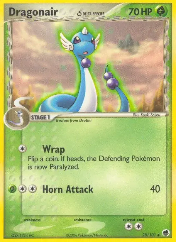 Dragonair - Pokemon Dragon Frontiers #28
