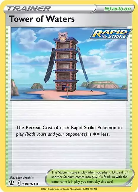 Tower of Waters [Reverse Holo]
