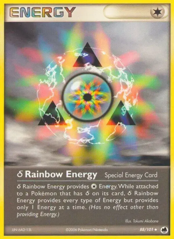 Rainbow Energy - Pokemon Dragon Frontiers #88