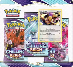 3 Pack Blister [Eevee] - Pokemon Chilling Reign