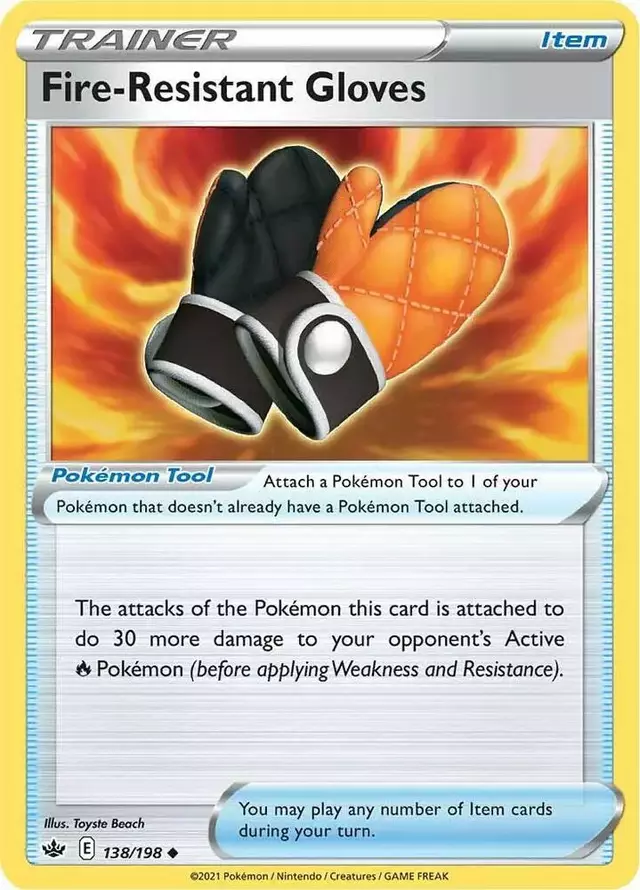 Fire Resistant Gloves [Reverse Holo]