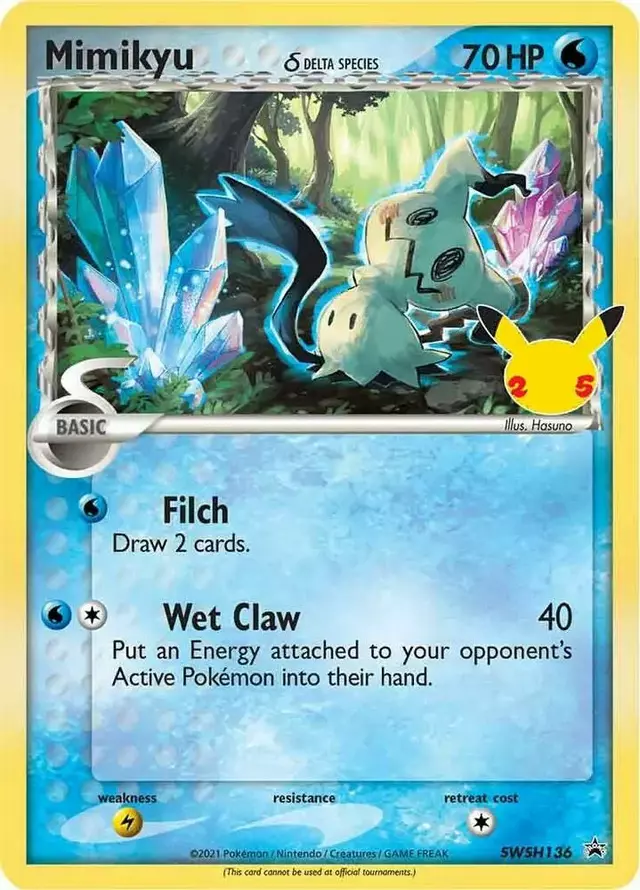 Mimikyu - Pokemon Sword & Shield Promos #SWSH136