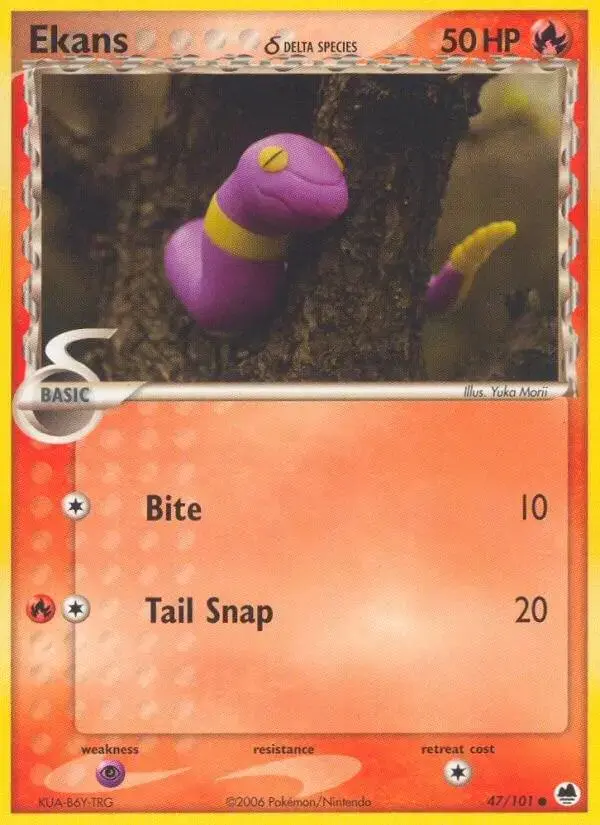 Ekans - Pokemon Dragon Frontiers #47