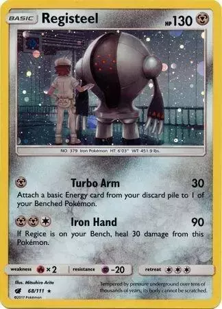 Registeel [Cosmos Holo] - Pokemon SM Promos #68