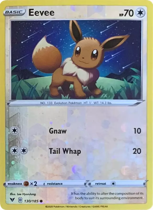 Eevee [Reverse Cosmos Holo] - Pokemon Promo #130