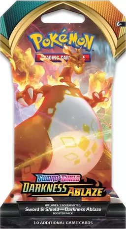 Sleeved Booster Pack - Pokemon Darkness Ablaze
