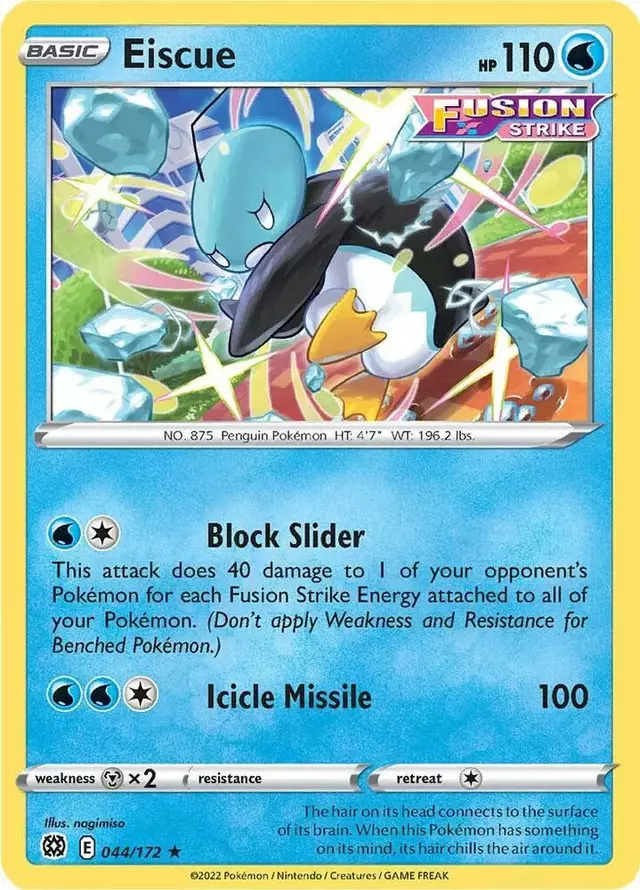 Eiscue [Reverse Holo] - Pokemon Brilliant Stars #44
