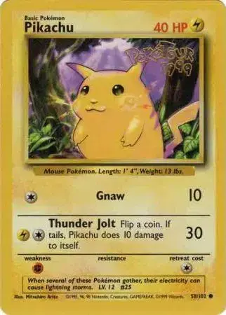 Pikachu [PokeTour 1999]