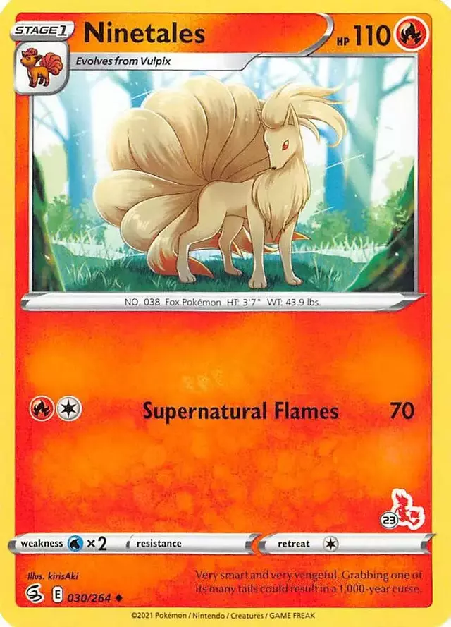 Ninetales - Pokemon 2022 Battle Academy #30