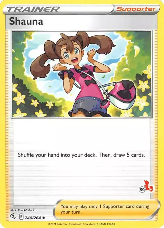 Shauna [#59 Cinderace Stamp] - Pokemon 2022 Battle Academy #59