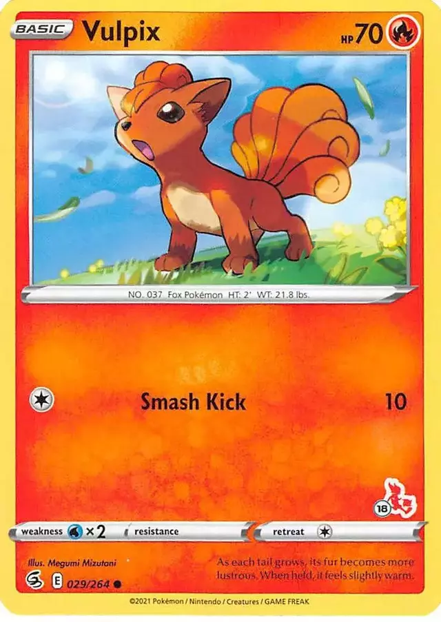 Vulpix - Pokemon 2022 Battle Academy #29
