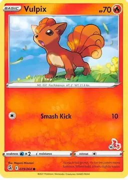 Vulpix #29 - Pokemon 2022 Battle Academy