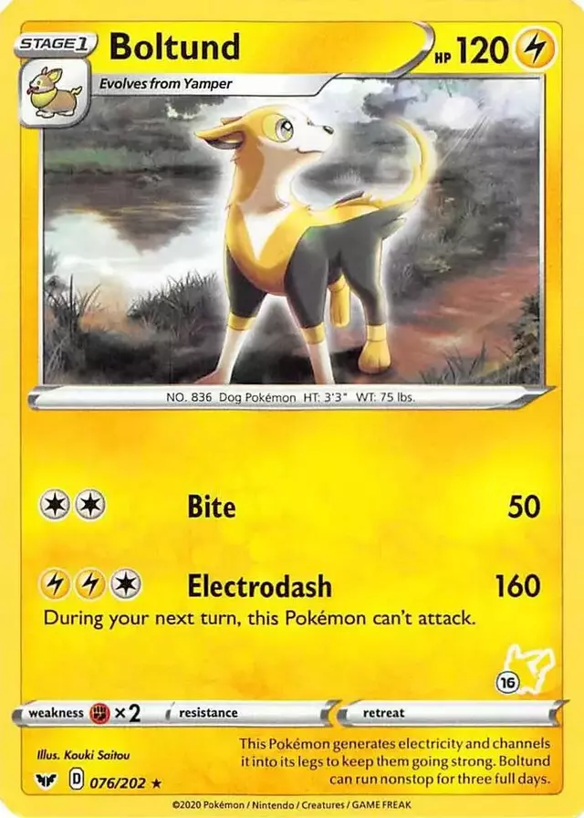 Boltund - Pokemon 2022 Battle Academy #76