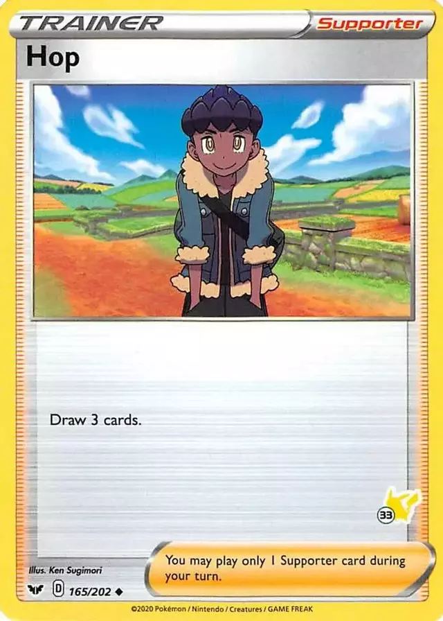 Hop [#33 Pikachu Stamp]