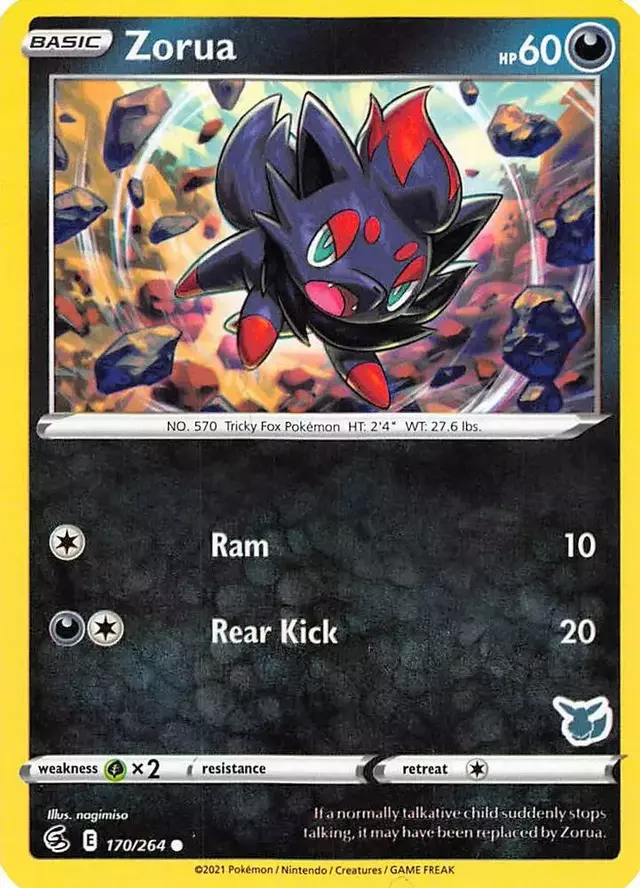 Zorua - Pokemon 2022 Battle Academy #170