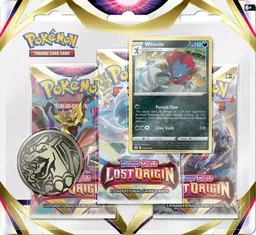 Weavile 3-Pack Blister - Pokemon Lost Origin