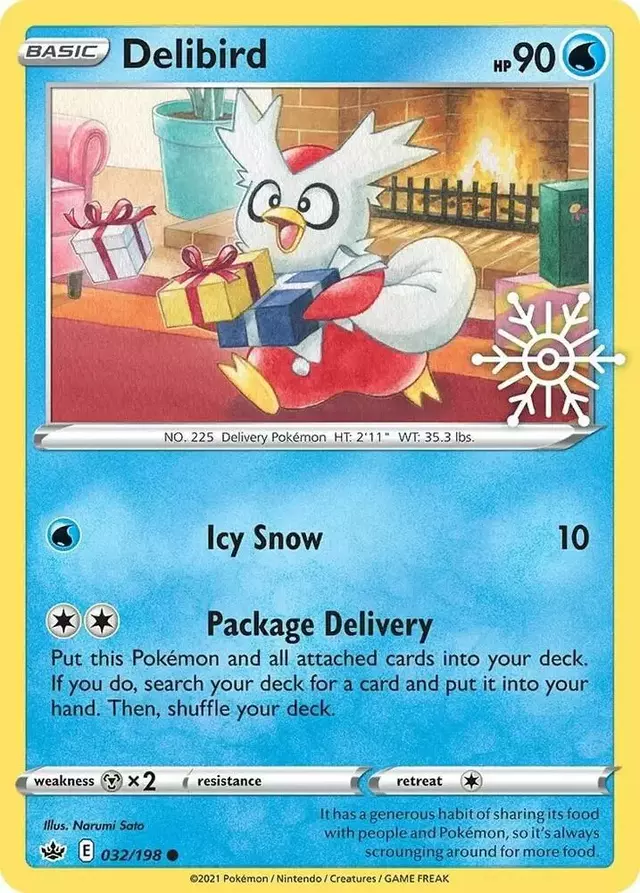 Delibird [Snowflake Stamp] - Pokemon Promo #32