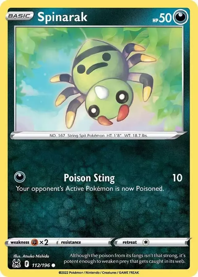 Spinarak [Reverse Holo]