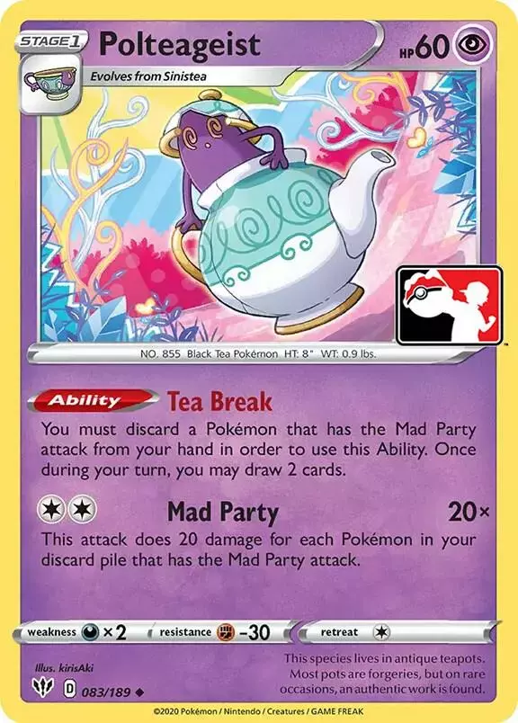 Polteageist [Prize Pack] - Pokemon Prize Pack Series #83