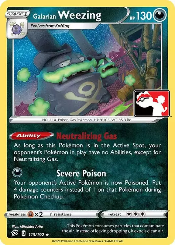 Galarian Weezing [Prize Pack]