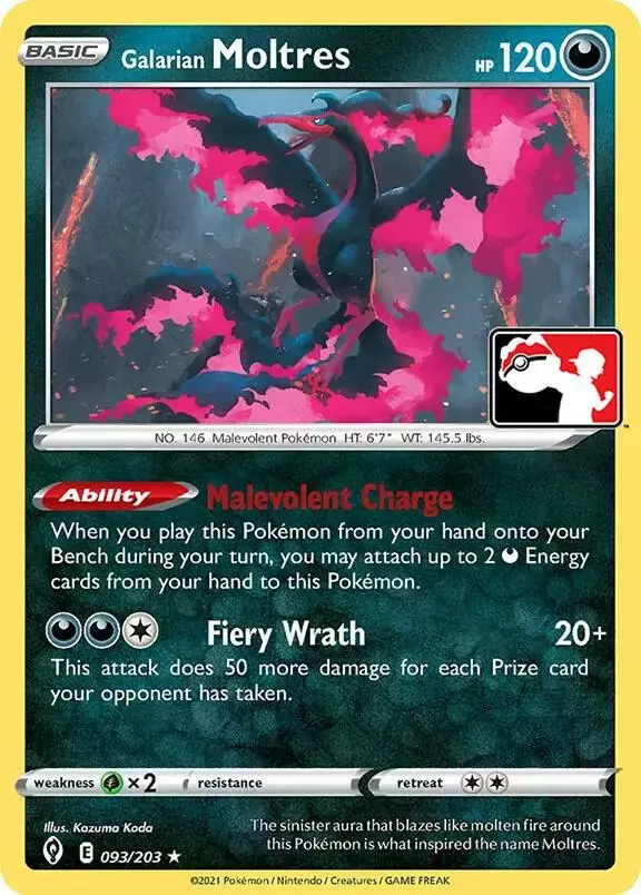 Galarian Moltres [Prize Pack]