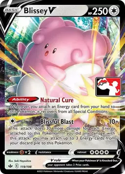 Blissey V [Prize Pack] 119 - Pokemon Prize Pack Series